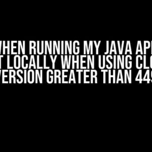 Error when running my Java App Engine project locally when using Cloud SDK version greater than 449